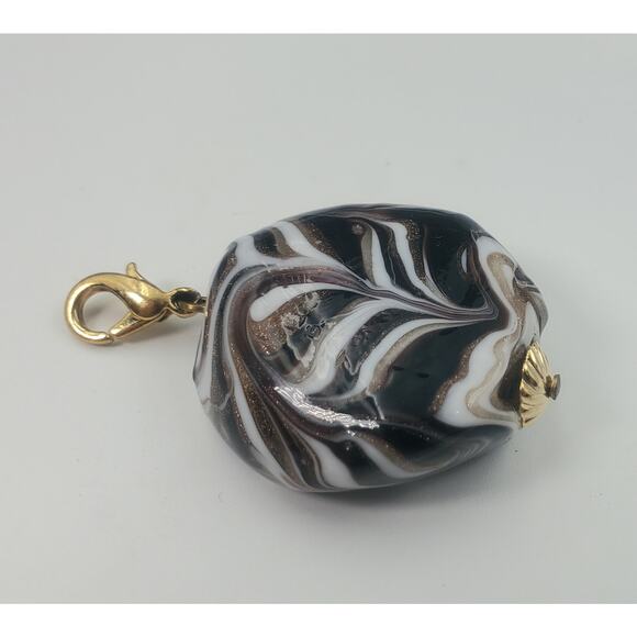 Vintage Hilary London Italian Murano Glass Convertible Necklace & Earrings Set - Picture 10 of 11